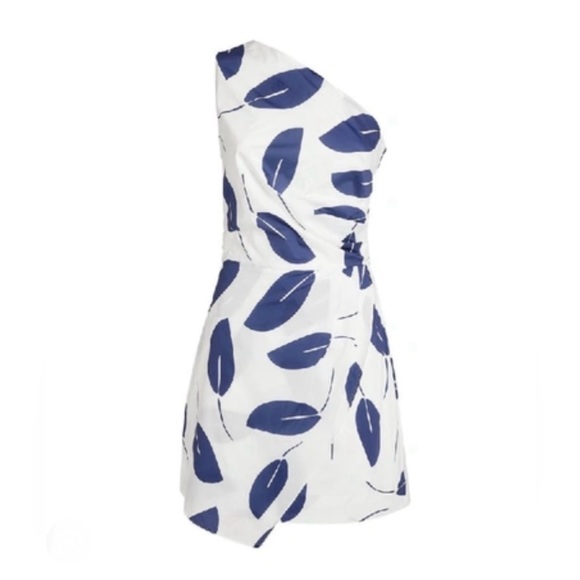 Paper London Naxos Dress Color Take It Or Leaf It One Shoulder NWT Size 10 - Picture 5 of 5